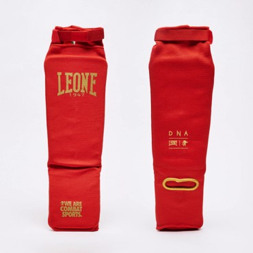 Leone Shinguards DNA - red